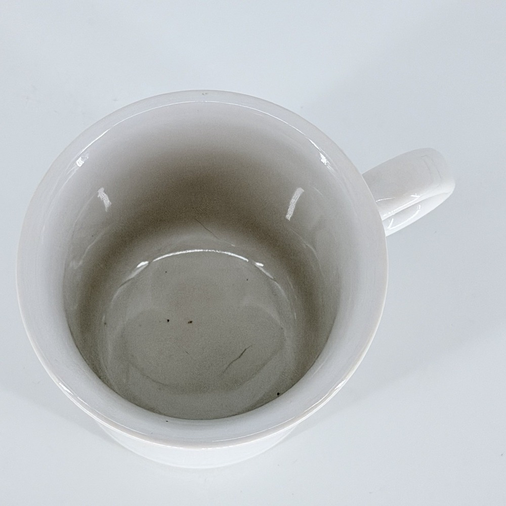 Fiesta Classic Ring Handle Mug 10.25 oz Fiestaware Cup White - Picture 3 of 4